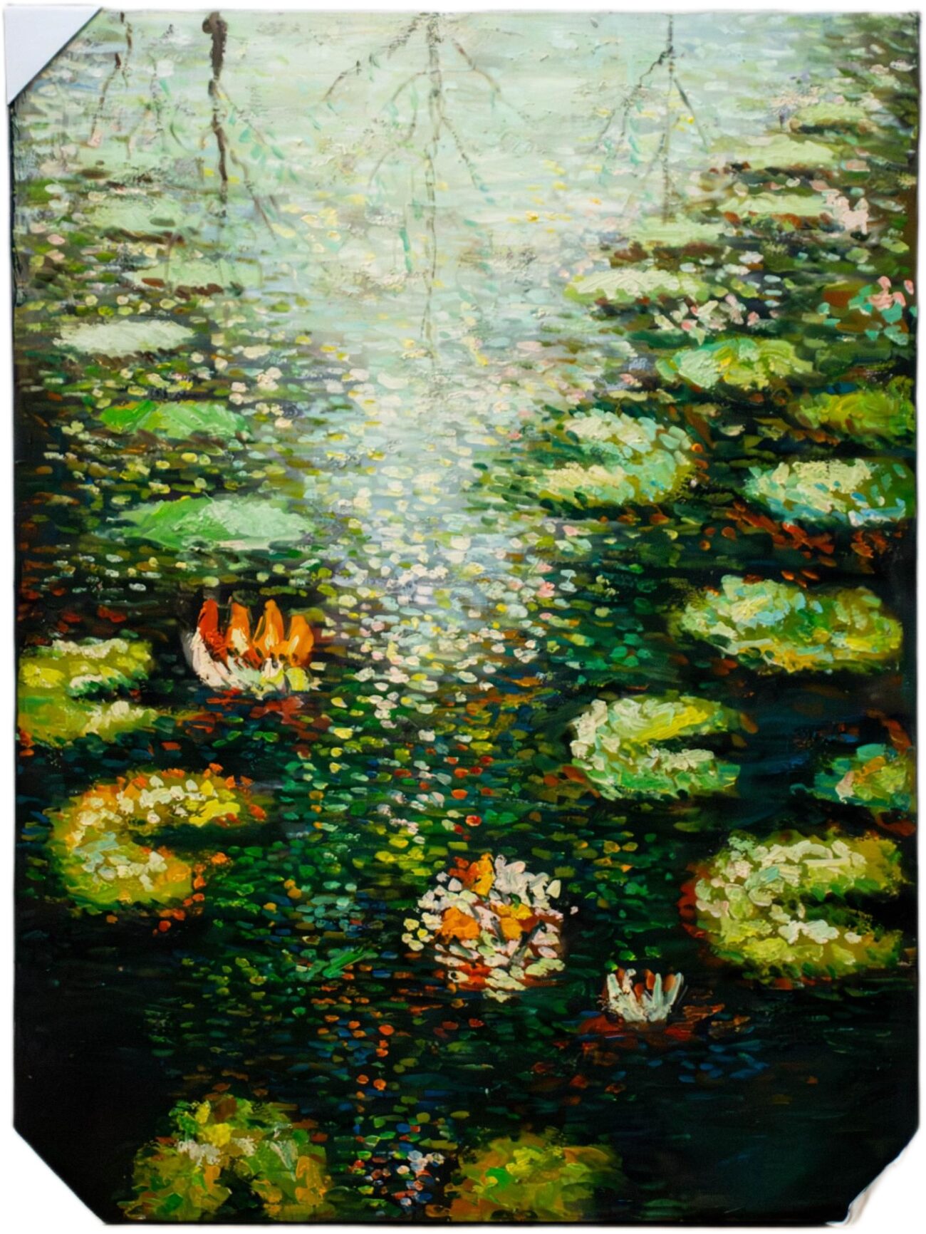 Lienzo Nenúfares - Imagen 2